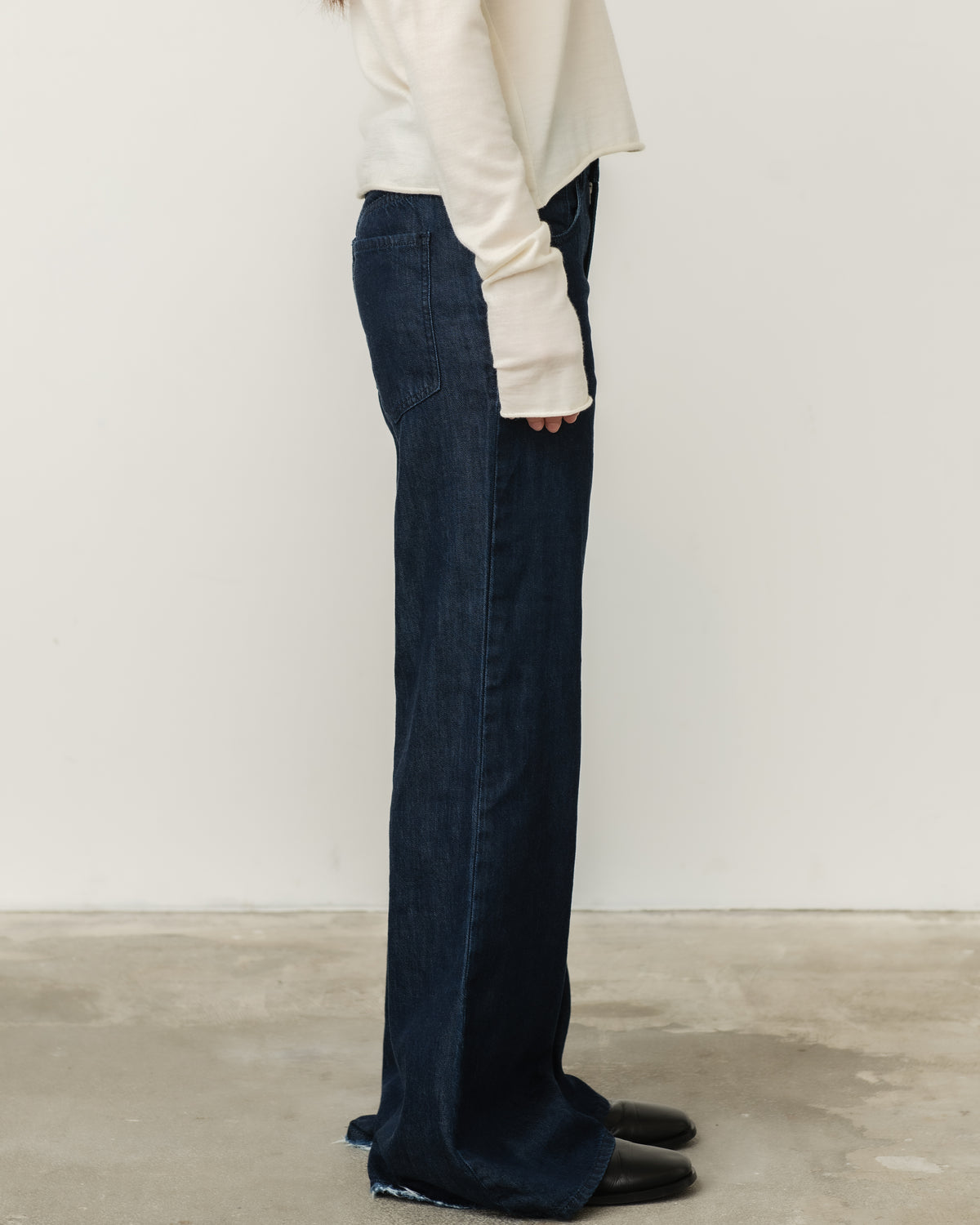 flare denim pants