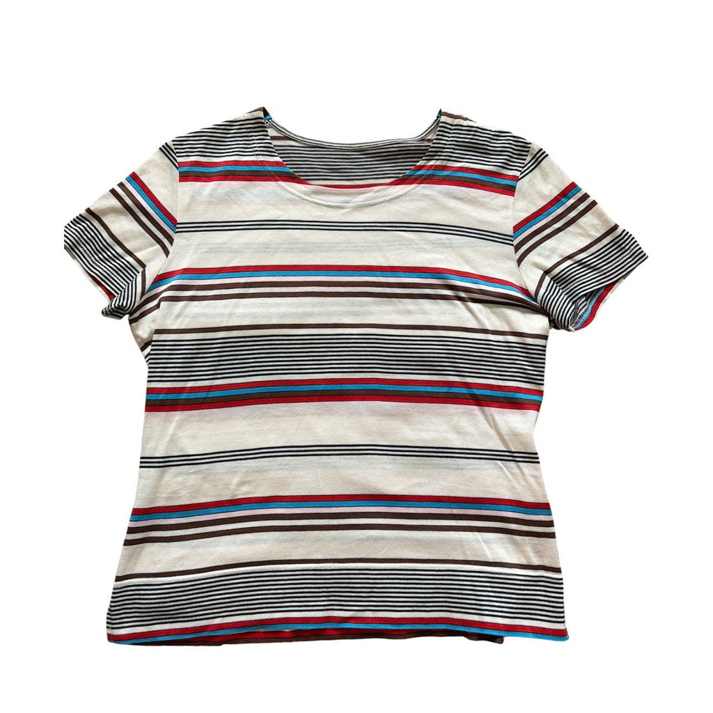 Sausalito Multi Stripe Tee