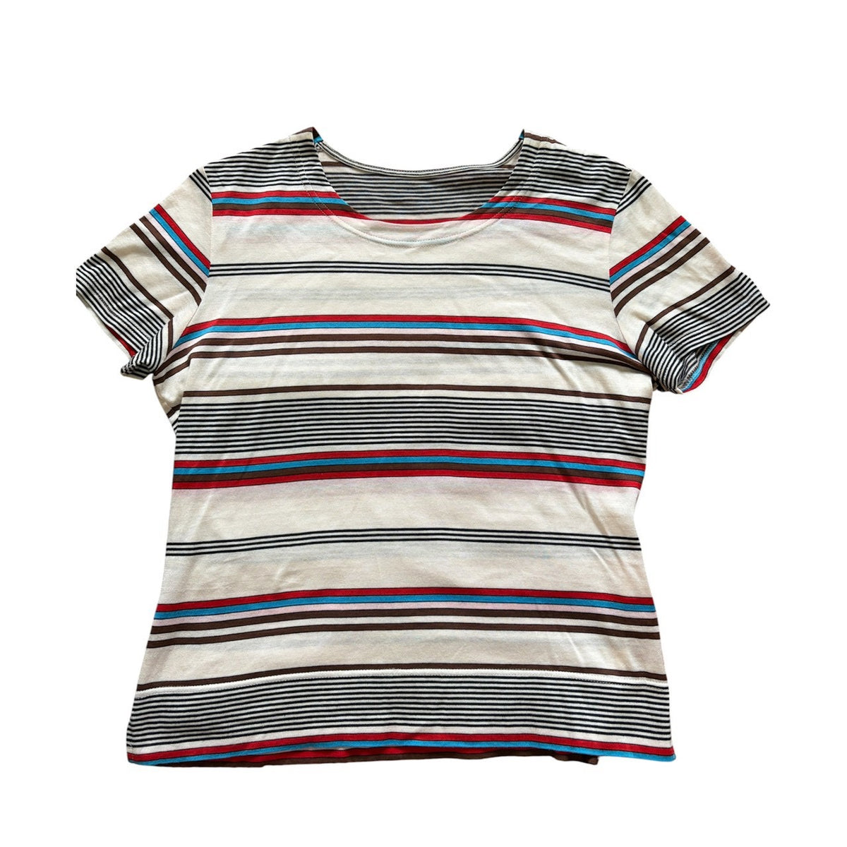 Sausalito Multi Stripe Tee