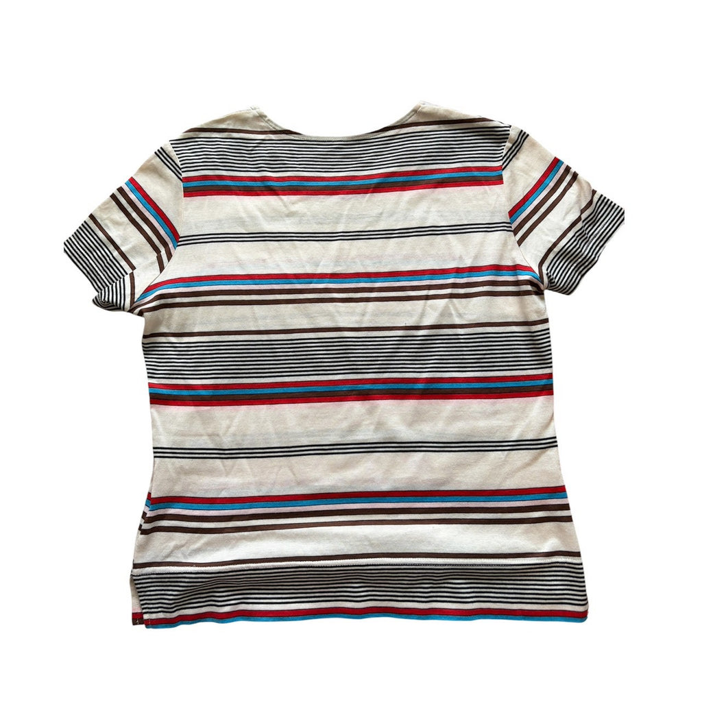 Sausalito Multi Stripe Tee