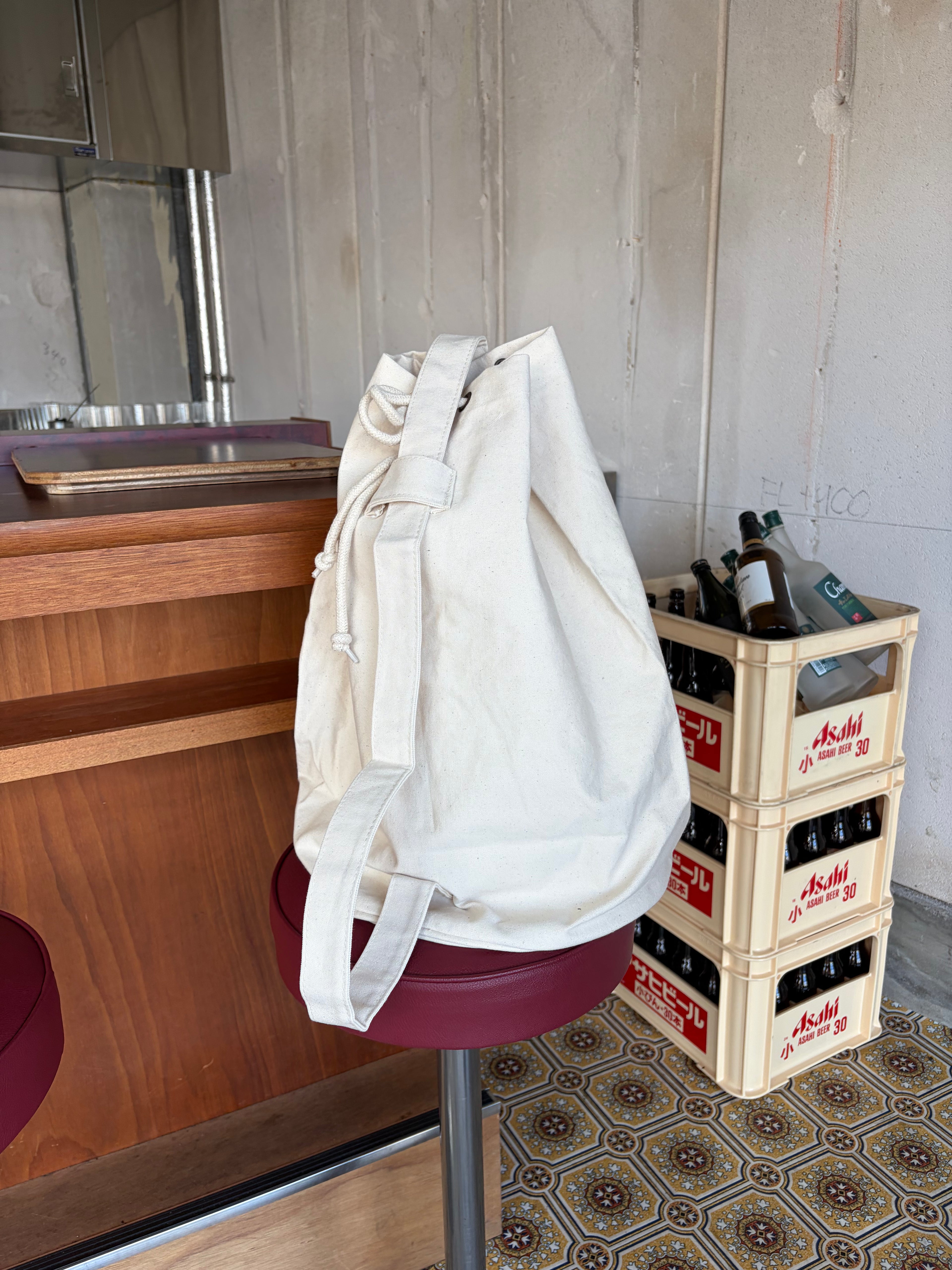 canvas duffle