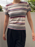 Sausalito Multi Stripe Tee